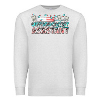 Oatmeal Heather orthodontist assistant Premium Sweatshirt - texasbilliewilder