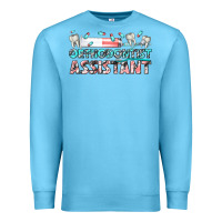 Ocean Blue orthodontist assistant Premium Sweatshirt - texasbilliewilder