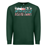 Sports Green orthodontist assistant Premium Sweatshirt - texasbilliewilder