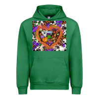 Emerald halloween heart Urban Hoodie - AdoDesignShop