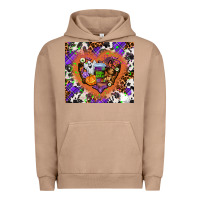 Pigment Burro halloween heart Urban Hoodie - AdoDesignShop