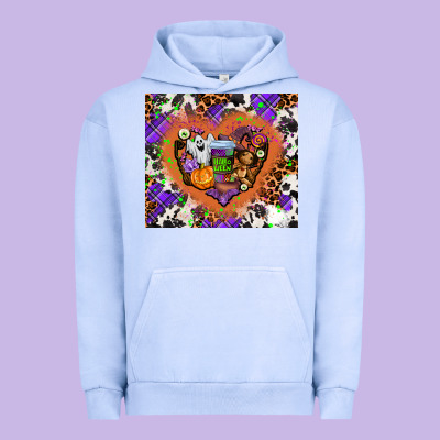 Halloween Heart Urban Hoodie Designed By Adodesignshop