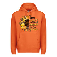 Carrot when you can't find the sunshine be the sunshine Premium Hoodie - JahusDesignShop