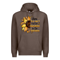 Coffee when you can't find the sunshine be the sunshine Premium Hoodie - JahusDesignShop