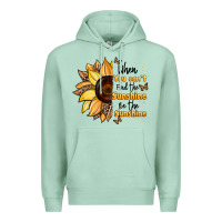 Seafoam when you can't find the sunshine be the sunshine Premium Hoodie - JahusDesignShop