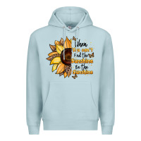 Blue Mist when you can't find the sunshine be the sunshine Premium Hoodie - JahusDesignShop