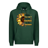 Sports Green when you can't find the sunshine be the sunshine Premium Hoodie - JahusDesignShop