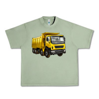 Oil Green dump truck Urban Heavy Tee - Artiststas