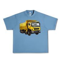 Pebble Blue dump truck Urban Heavy Tee - Artiststas