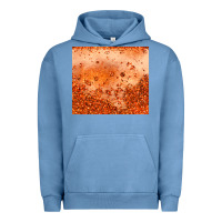 Pigment Pebble Blue orange glitter tumbler Urban Hoodie - JahusDesignShop
