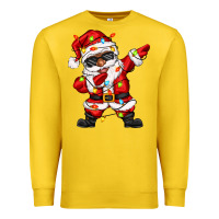 Lemon afro dabbing santa Premium Sweatshirt - Zillion Design Studio
