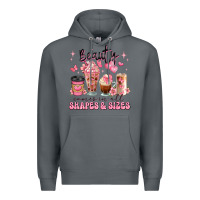 Rock beauty comes in all shapes and sizes coffee cups Premium Hoodie - JahusDesignShop