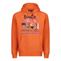 Beauty Comes In All Shapes And Sizes Coffee Cups Premium Hoodie | Teevron