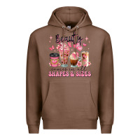 Chestnut beauty comes in all shapes and sizes coffee cups Premium Hoodie - JahusDesignShop