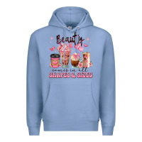 Colony Blue beauty comes in all shapes and sizes coffee cups Premium Hoodie - JahusDesignShop