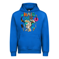 Cobalt bullskull hairstlist Urban Hoodie - AdoDesignShop