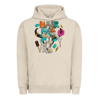 Pigment French Oak bullskull hairstlist Urban Hoodie - AdoDesignShop