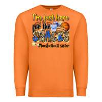 Carrot im just here for the snacks basketball sister Premium Sweatshirt - Zillion Design Studio