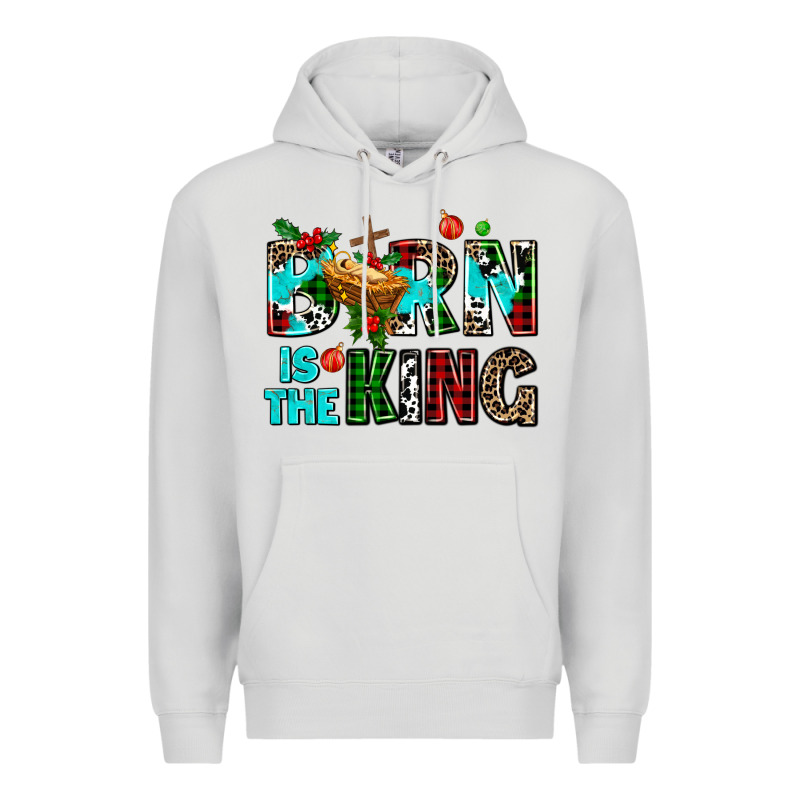 Born Is The King Premium Hoodie by AdoDesignShop | Teevron