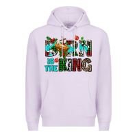 Lilac born is the king Premium Hoodie - AdoDesignShop