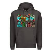 Smoke born is the king Premium Hoodie - AdoDesignShop