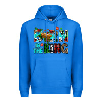 True Royal born is the king Premium Hoodie - AdoDesignShop