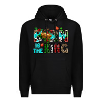 Black born is the king Premium Hoodie - AdoDesignShop