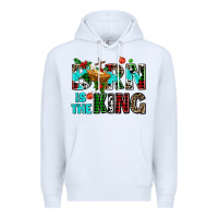 White born is the king Premium Hoodie - AdoDesignShop