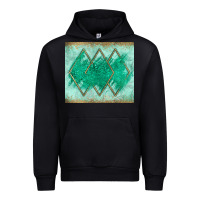 Black green glitter Urban Hoodie - JahusDesignShop