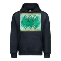 Navy green glitter Urban Hoodie - JahusDesignShop