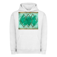 Pigment Lunar Rock green glitter Urban Hoodie - JahusDesignShop