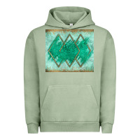Pigment Oil Green green glitter Urban Hoodie - JahusDesignShop