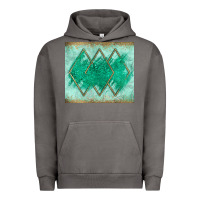 Green Glitter Urban Hoodie | Teevron