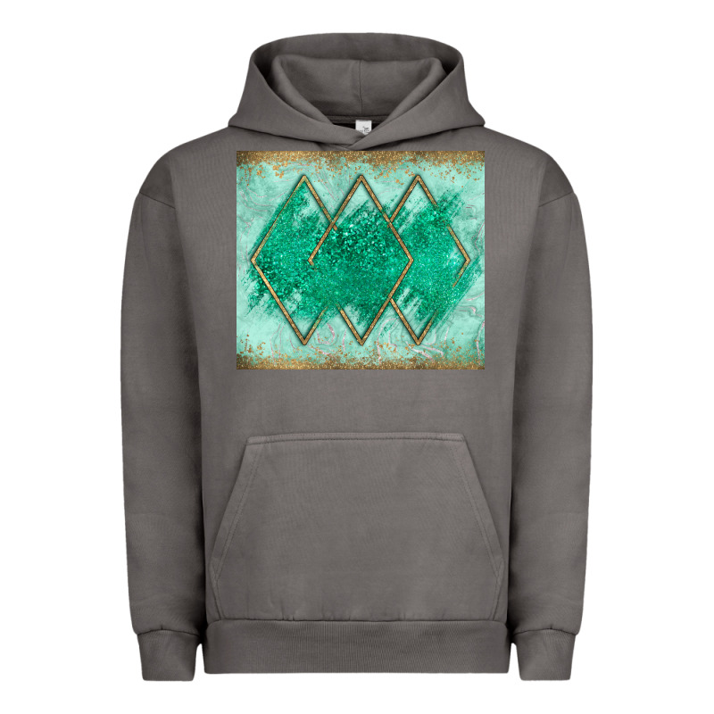 Green Glitter Urban Hoodie by JahusDesignShop | Teevron