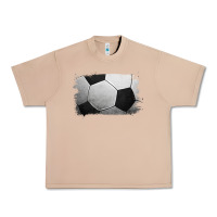 Burro Soccer Ball Brushstroke Urban Heavy Tee - RanaPortraitStore