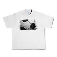 Lunar Rock Soccer Ball Brushstroke Urban Heavy Tee - RanaPortraitStore