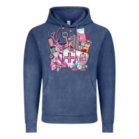 Nurse Cancer Vintage Hoodie | Teevron