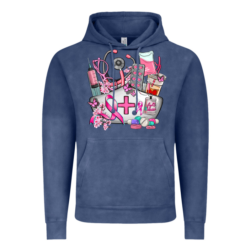 Nurse Cancer Vintage Hoodie by AdoDesignShop | Teevron