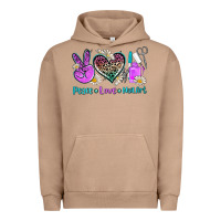 Pigment Burro peace love nail art Urban Hoodie - AdoDesignShop