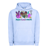 Pigment Grape Ice peace love nail art Urban Hoodie - AdoDesignShop