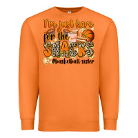 Carrot im just here for the snacks basketball sister Premium Sweatshirt - Zillion Design Studio