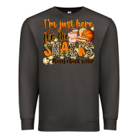 Smoke im just here for the snacks basketball sister Premium Sweatshirt - Zillion Design Studio