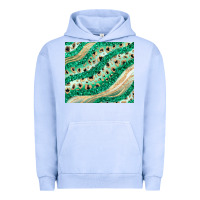 Pigment Grape Ice green glitter Urban Hoodie - JahusDesignShop