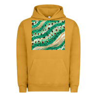 Pigment Peanut Butter green glitter Urban Hoodie - JahusDesignShop