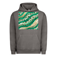 Pigment Tornado green glitter Urban Hoodie - JahusDesignShop
