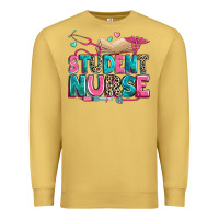 Antique Gold student nurse Premium Sweatshirt - Zillion Design Studio