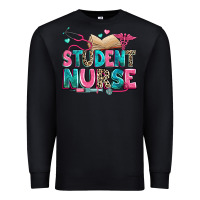 Black student nurse Premium Sweatshirt - Zillion Design Studio