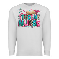 Dove Grey student nurse Premium Sweatshirt - Zillion Design Studio
