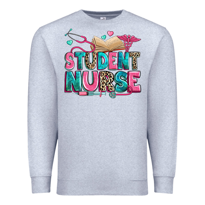Student Nurse Premium Sweatshirt by Zillion Design Studio | Teevron
