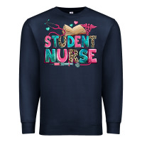 Navy student nurse Premium Sweatshirt - Zillion Design Studio